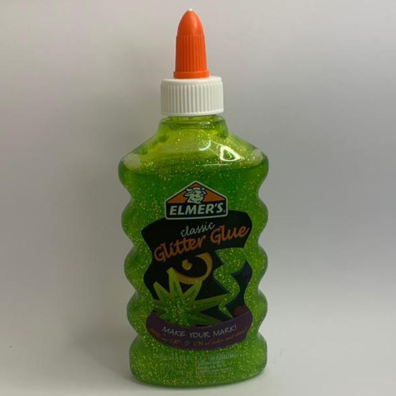Elmers Glitter Glue Verde 177ml